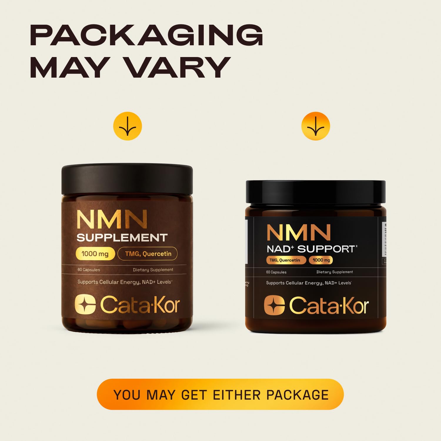 NMN Supplement 1000mg – 4-in-1 NAD Supplement with Quercetin | TMG | Resveratrol – NMNH Alternative – Supports Cellular Energy & NAD+ Levels – 60 Capsules – Third-Party Tested (1 Pack)