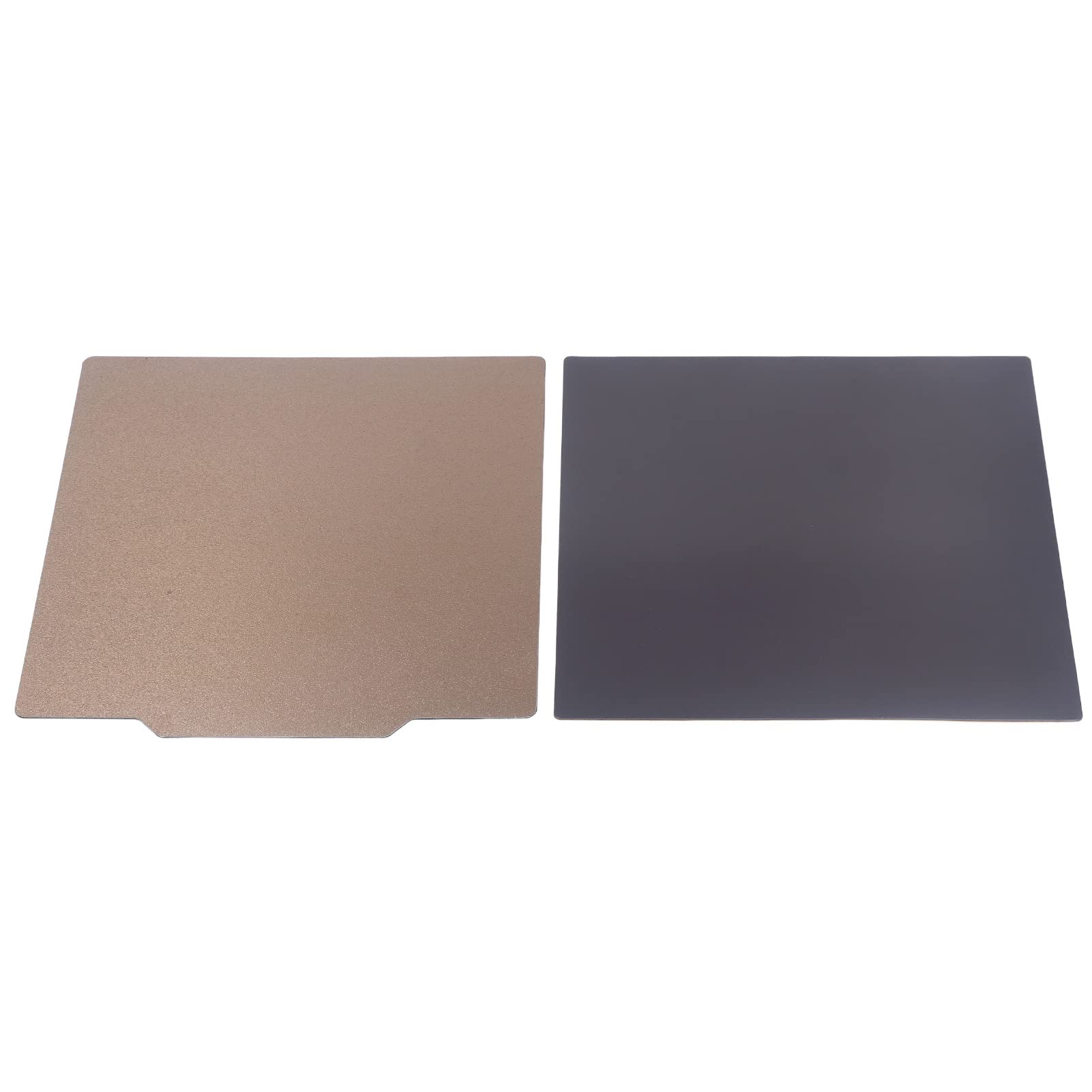 Jauarta 3D Printer Build Plate PEI PET Spraying Double Sided Printing Hot Bed Spring Steel Build Plate with Soft Magnetic Base (220 * 220mm)