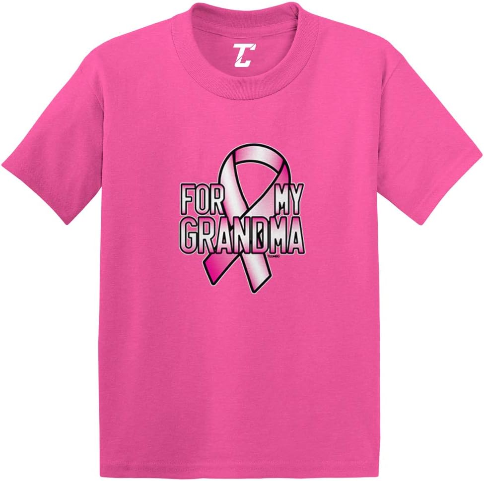 Tcombo for My Grandma - Breast Cancer Ribbon Infant/Toddler Cotton Jersey T-Shirt