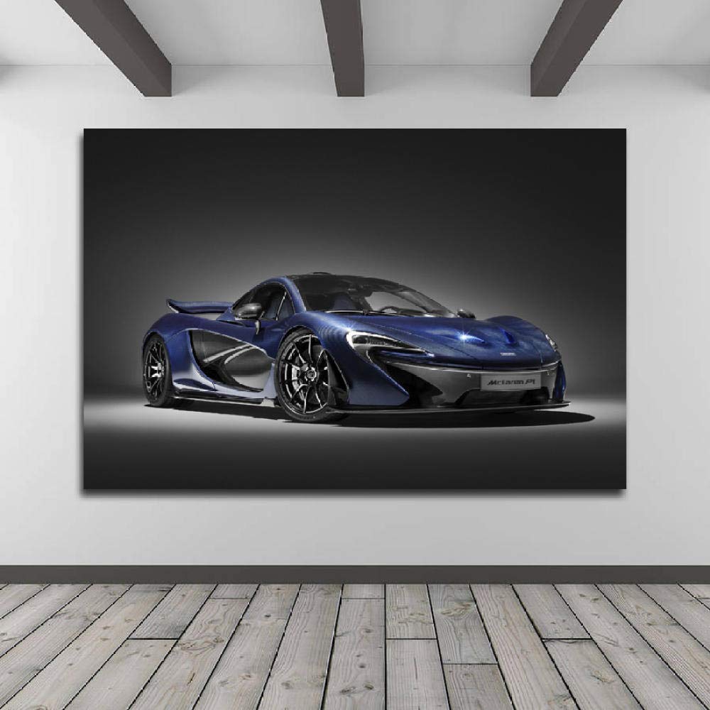 Amazon Hdプリントウォールアートマクラーレンスーパーカー壁紙キャンバスポスター絵画部屋の装飾60x90cmフレームなし ウォールステッカー オンライン通販
