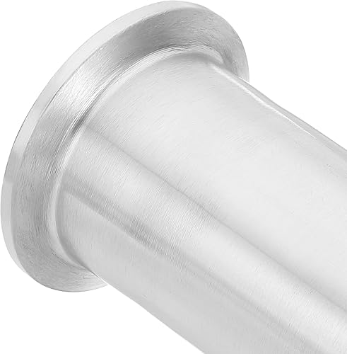 Miniatura 5 de PATIKIL Tubo de tres abrazaderas de diámetro exterior de 1 12 pulgadas, tubo sanitario de carrete con brida de virola de 1.988 in (para abrazaderas