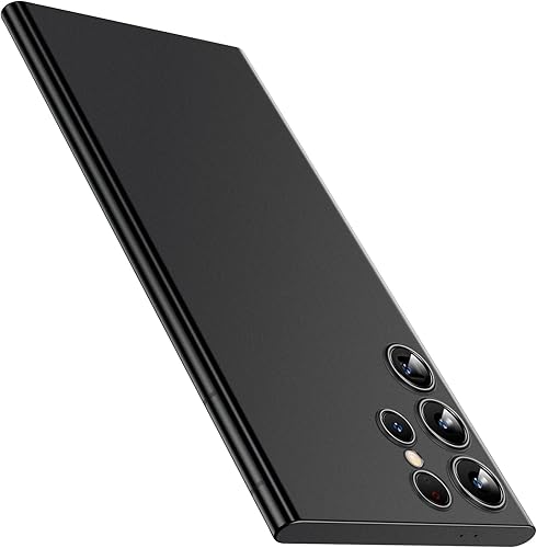 Purluct Funda delgada diseñada para Samsung Galaxy S24 Ultra, diseño delgado con acabado mate, antihuellas dactilares y no se pone amarilleo, con