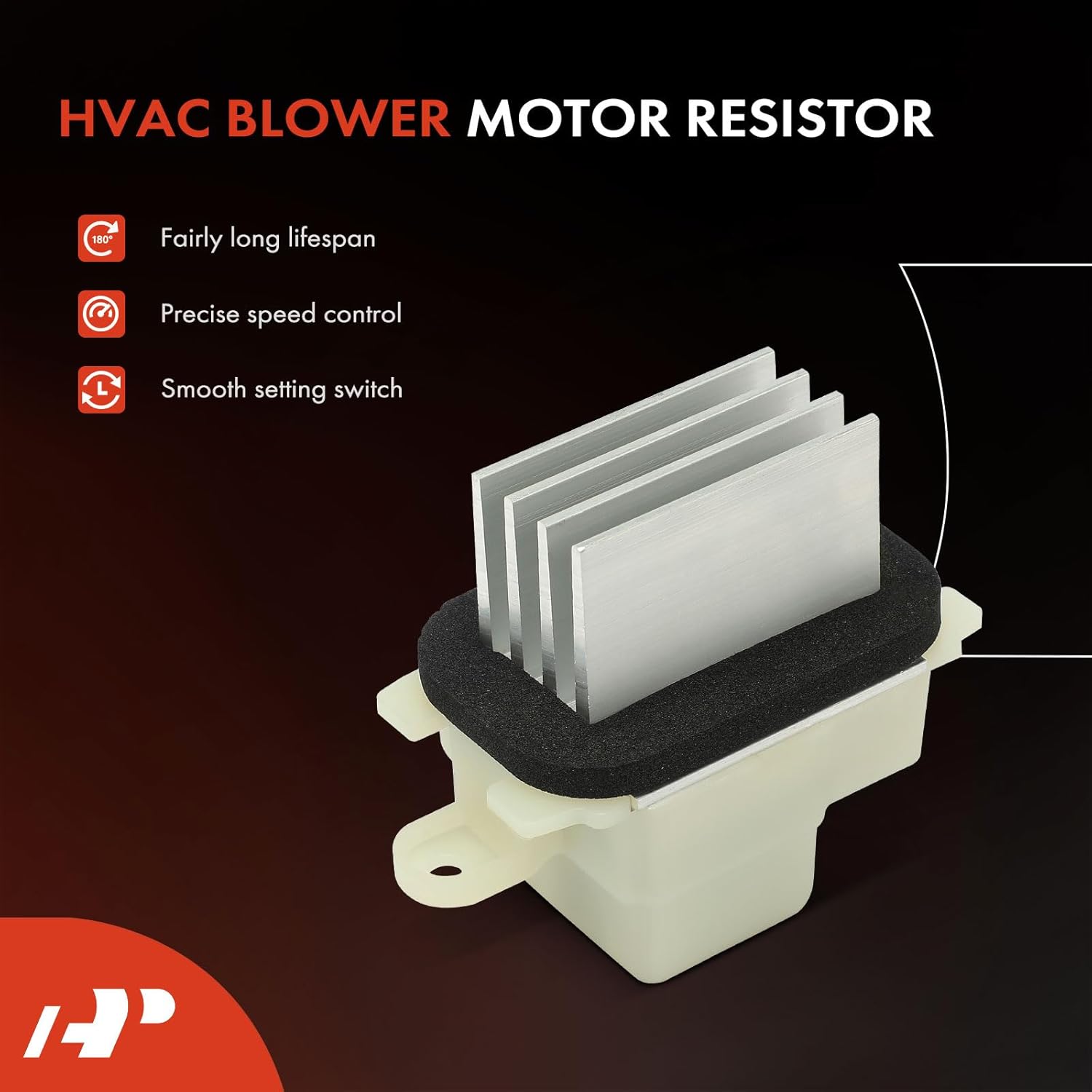 A-Premium Front HVAC Blower Motor Resistor Compatible with Ford Explorer, Escape, Mustang, Taurus, Flex, F-250 Super Duty, Expedition, F-350 Super Duty, Five Hundred & Lincoln MKS & Mercury Mariner