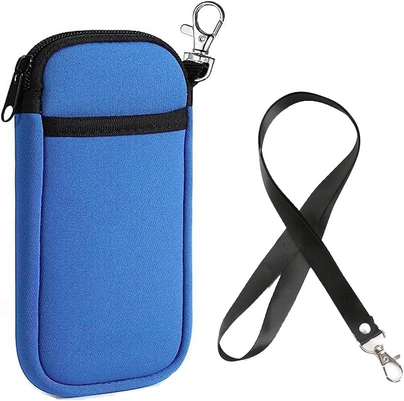 Housse universelle en néoprène protège-écran et étui zippé anti-chute pour grand smartphone