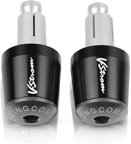 Vista 4 de 1 par de empuñaduras de manillar de motocicleta de 0.866 in para Suzuki V-Strom 250 650 1000 DL650 DL1000 DL250 Vstrom 2012-2018 extremo del mango
