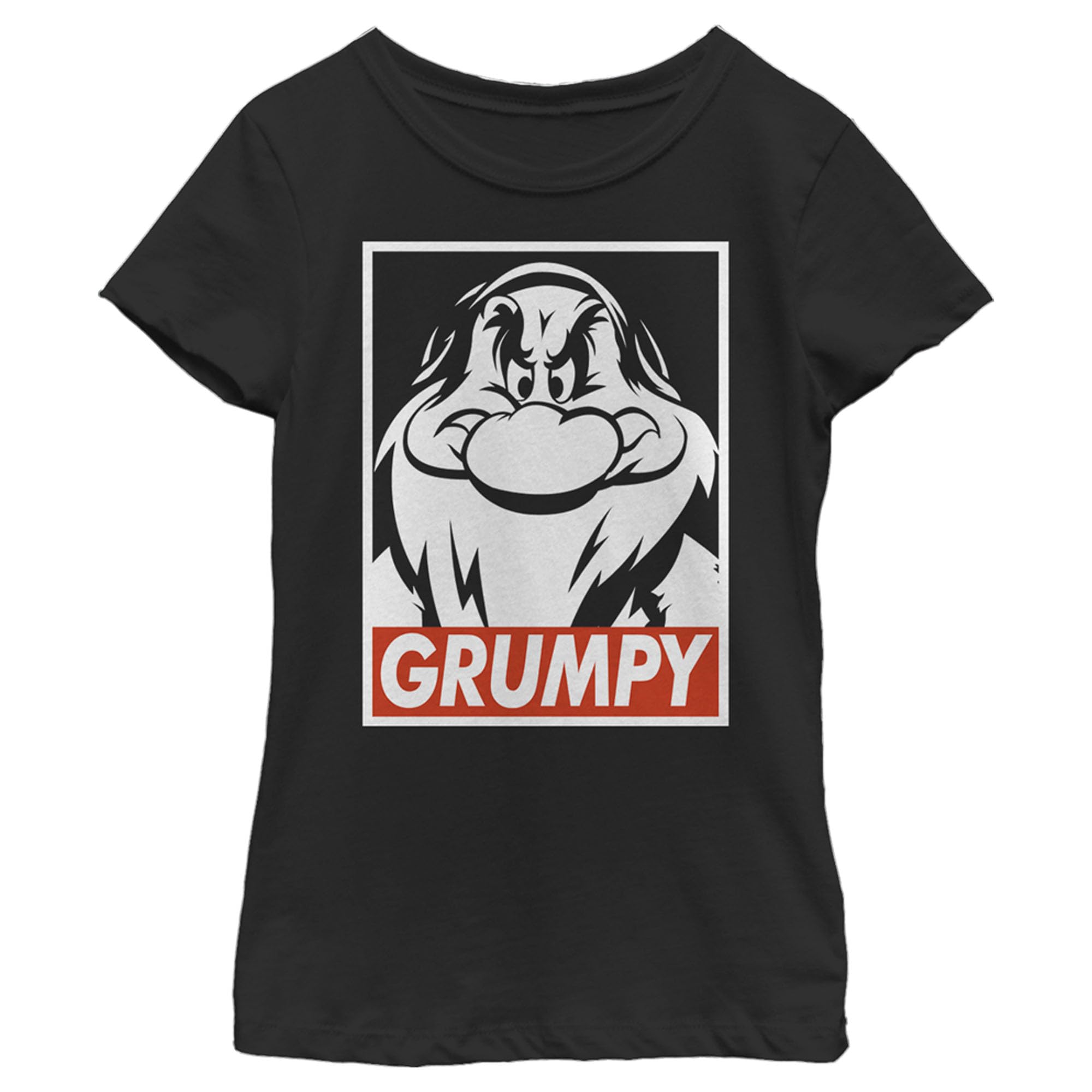 Disney Girl's Snow White and the Seven Dwarfs Grumpy T-Shirt