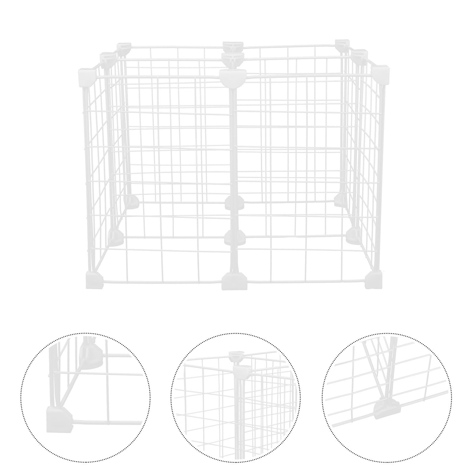 CRAFTHROU Separador de Estantes para Congelador Diseño Resistente y Compartimientos Ajustables, Organizador Vertical para Almacenamiento en Cocina y Supermercados