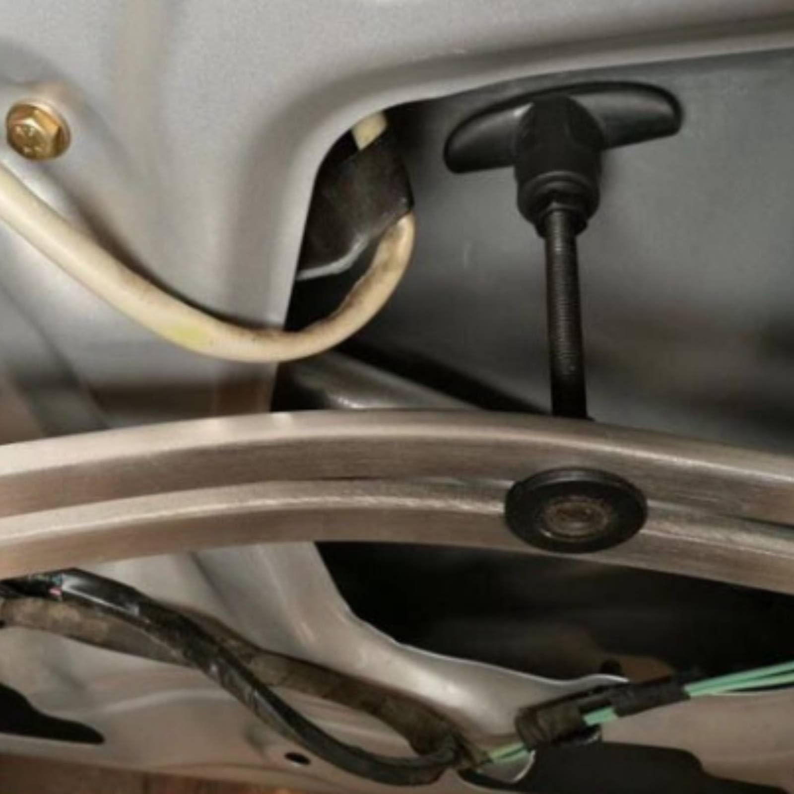 Auto Riparazione Ammaccature Dispositivo Kit Attrezzo Strumento Barra Curva Acciaio Inox per Parafanghi E Archi Ruota Officine