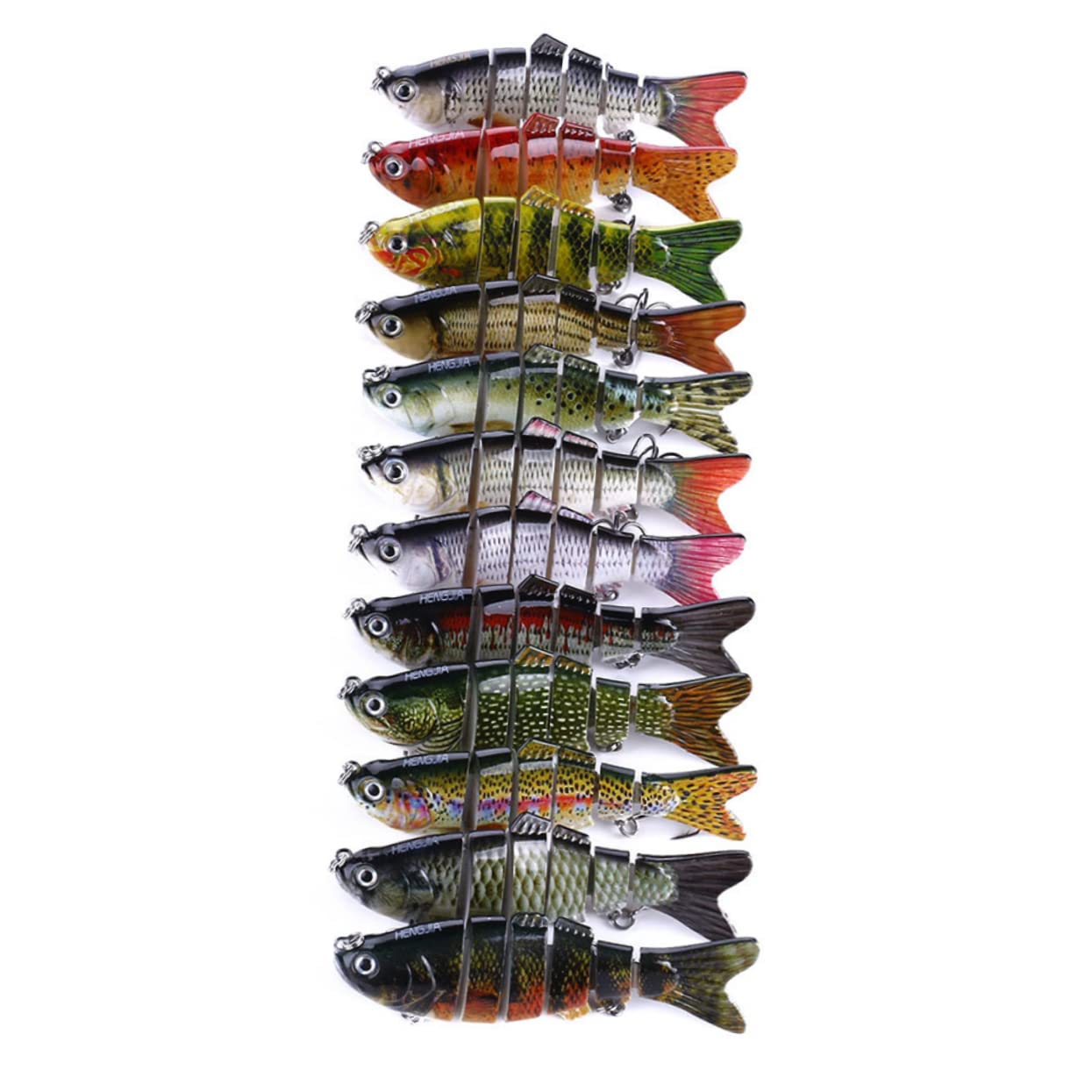 SUPVOX Cebo Realista Cebo De Pesca Señuelos De Pesca Cebos Abordar Señuelos De Pesca Suaves Terminal De Pesca Cebos De Natación para Agua Dulce Señuelo De Pesca Biónico