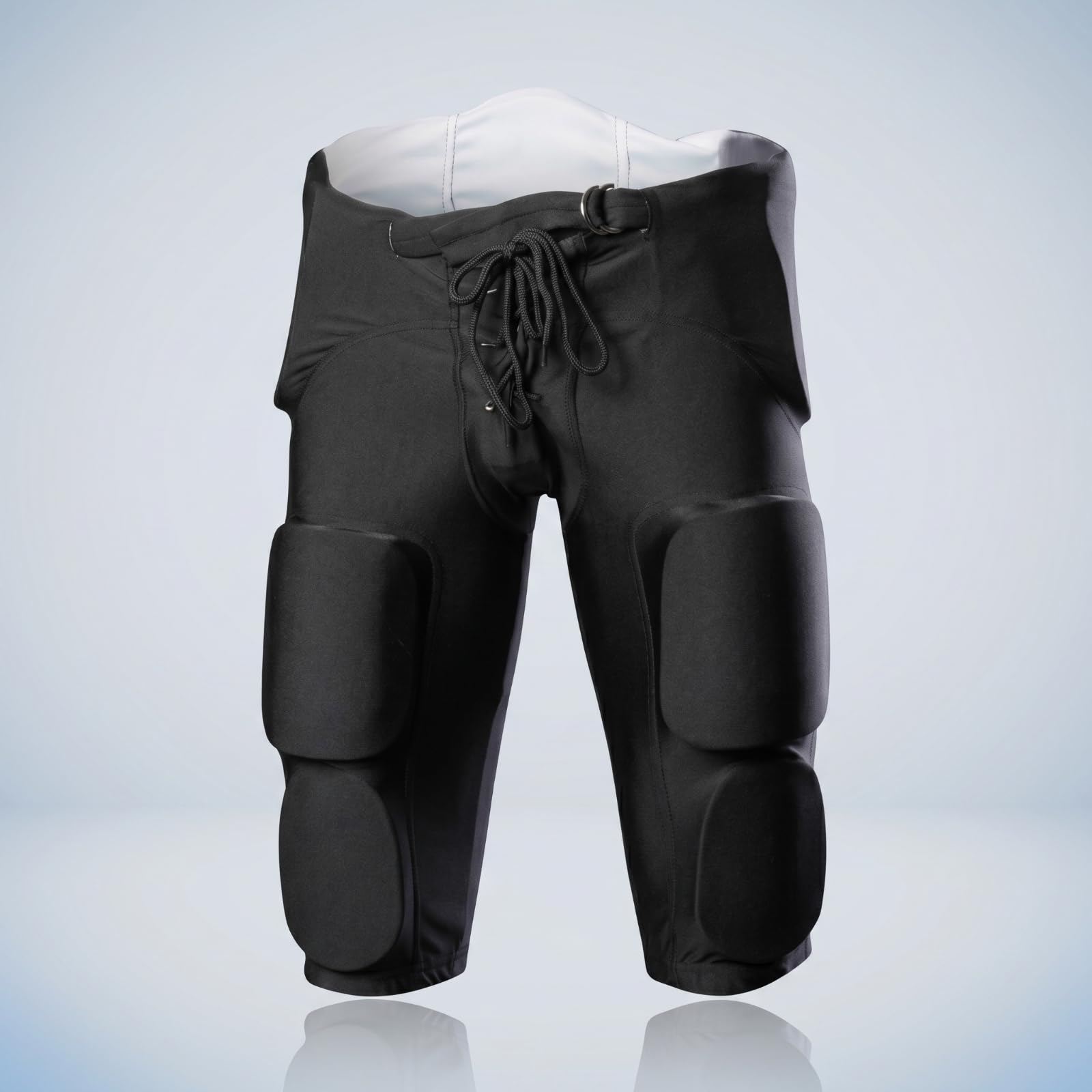 predolo Short Protection avec Rembourrage Ajusté Short Protection Souple Pantalon Court pour Sportifs, Entraînement, Compétition , 2XL , Children Black