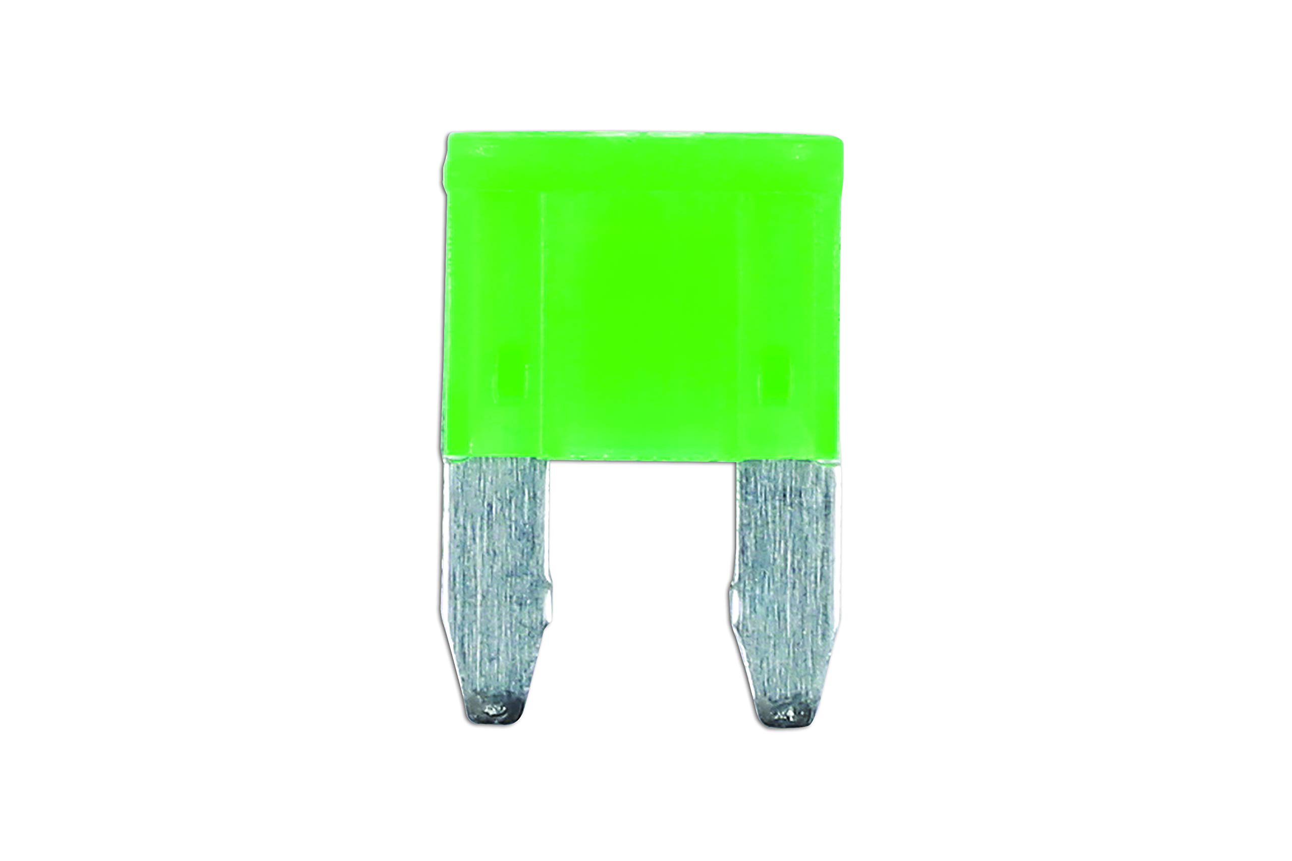Connect LED Mini Blade Fuses 30A 25pc 37175