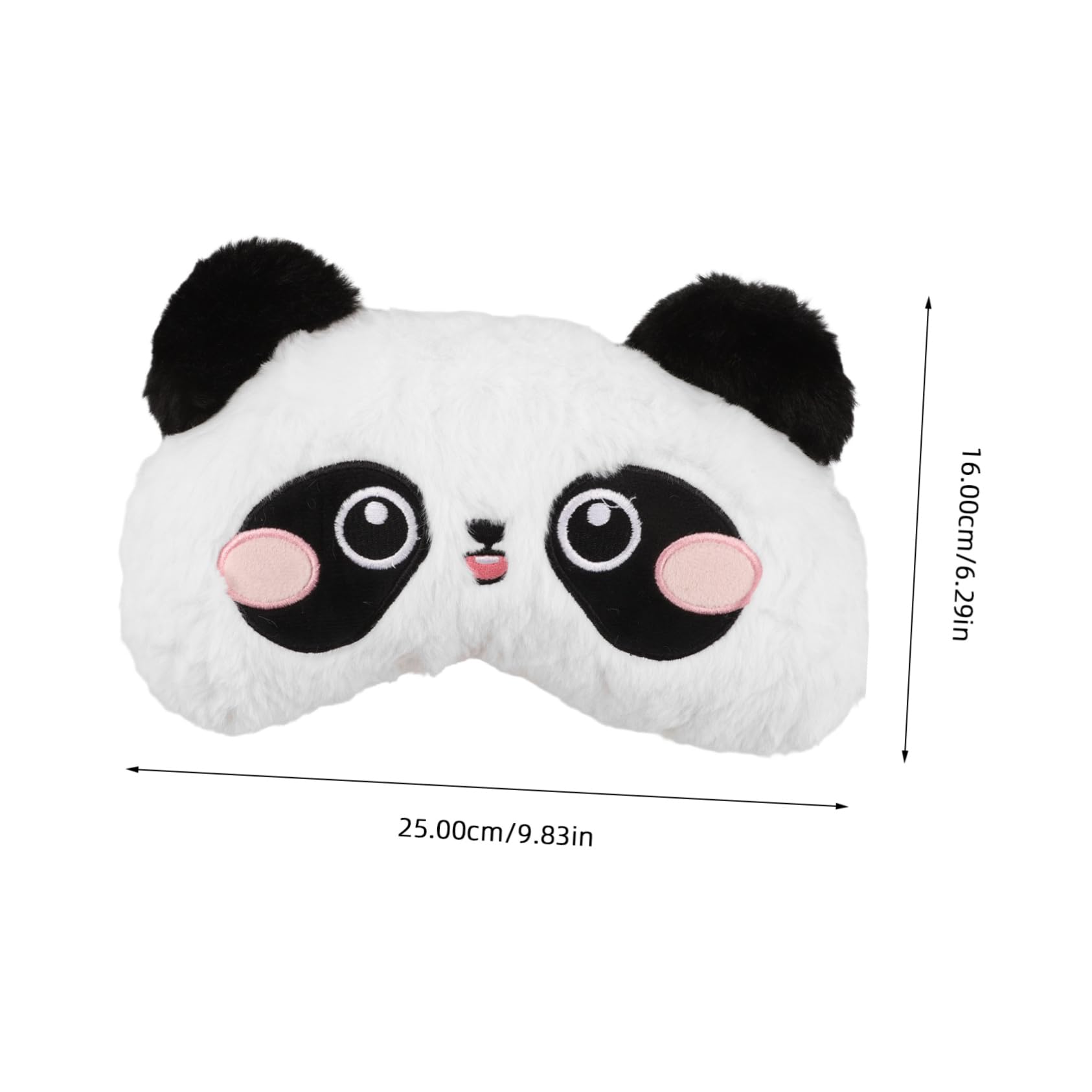 PartyKindom Car Pillow Headrest Pillow for Car Neck Pillow Fun Panda Design Comfortable Car Accessories for