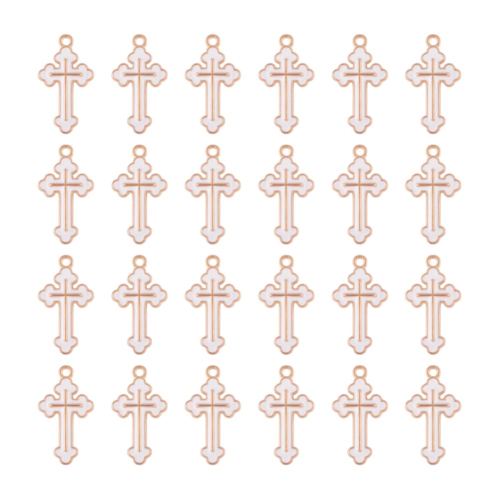 Alloy Enamel Flatback Pendant Charms