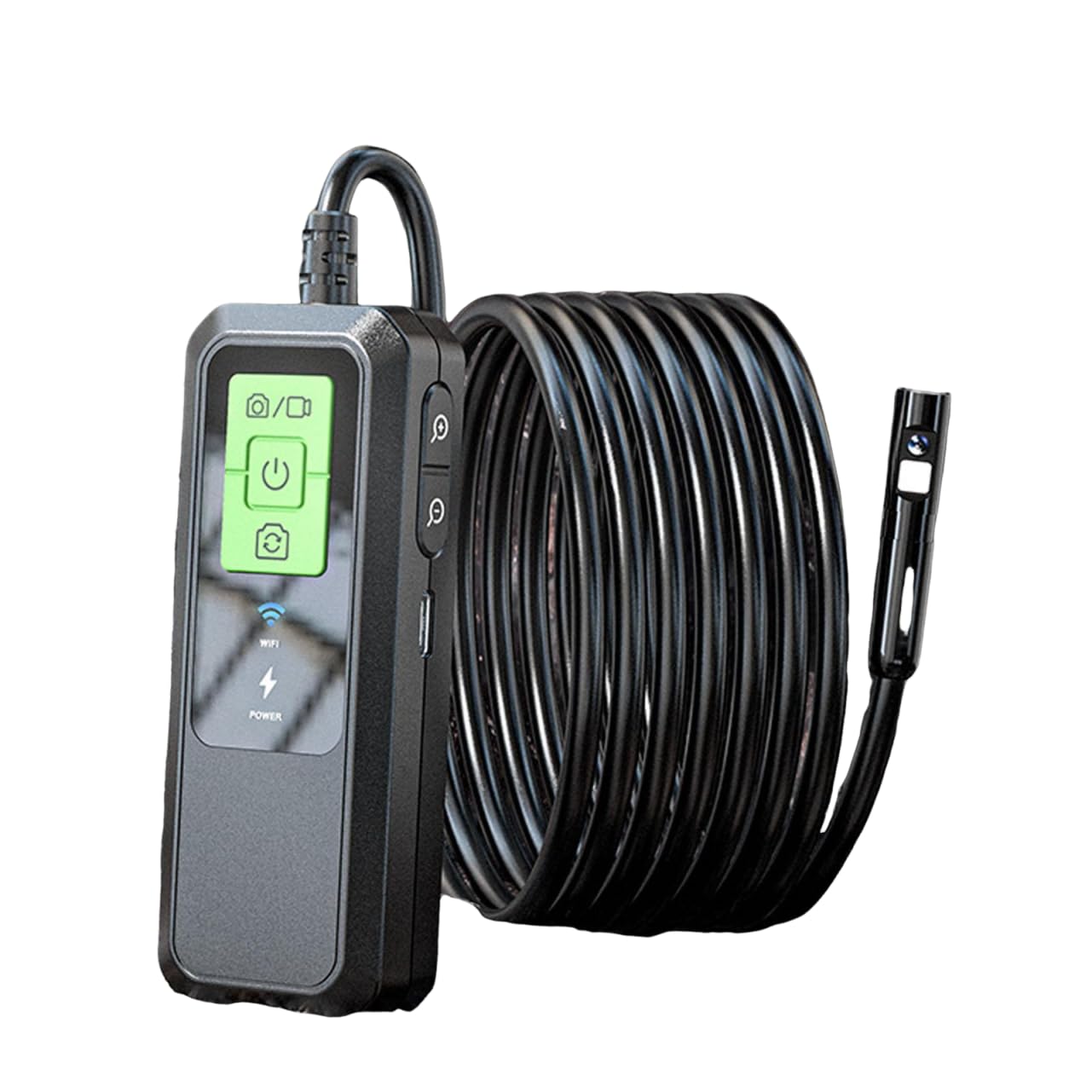 Industrie Endoskopkamera Mit Licht, WiFi Endoskopkamera Inspektionskamera Rohrkamera, 8mm wasserdichte Endoskop Kamera Handheld Endoskopkamera Mit 850mah Wiederaufladbar Batterie Für Heimrohr, Auto