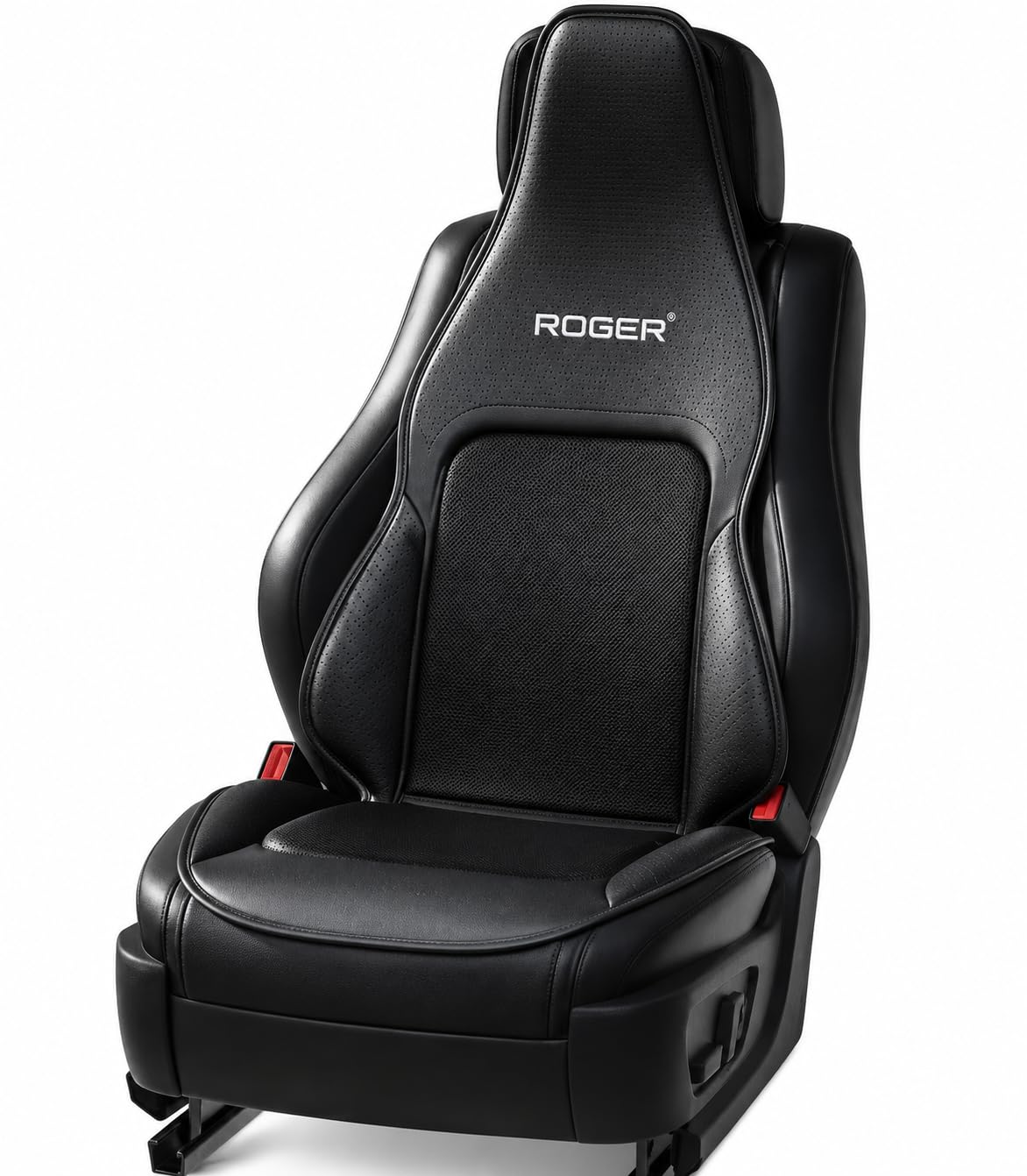 ROGER Vent Max Ventilated Cooling Seat Cover | 3-Speed Fan Control | 2-Year Warranty | Sweat-Free Driving Comfort | Breathable Mesh Design | Reduces Long Drive Fatigue-image-29