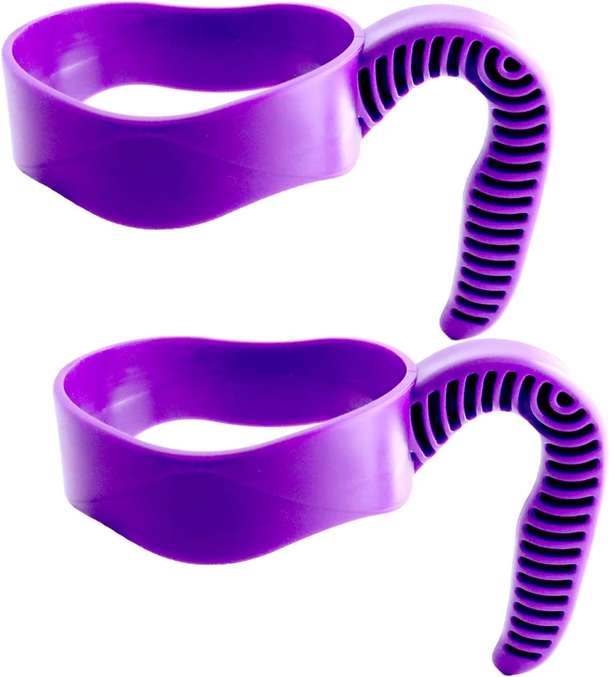 Booge2 Pcs Purple 20 Oz Tumbler Handle, Tumbler Cup Holder Compatible with OZARK TRAIL, YETI, RTIC, Travel Mug, SIC, Rambler