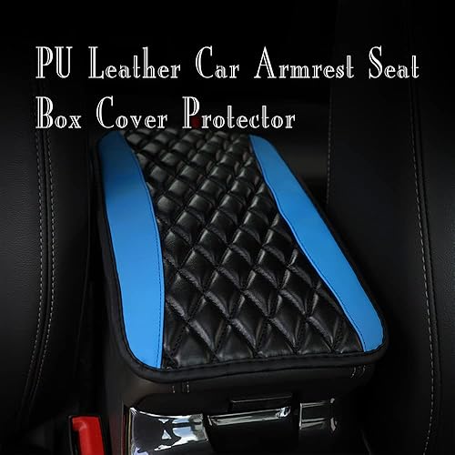 Miniatura 7 de HAOBO Almohadilla de consola central de automóvil almohadilla de cojín de consola central de automóvil protector de cuero impermeable para