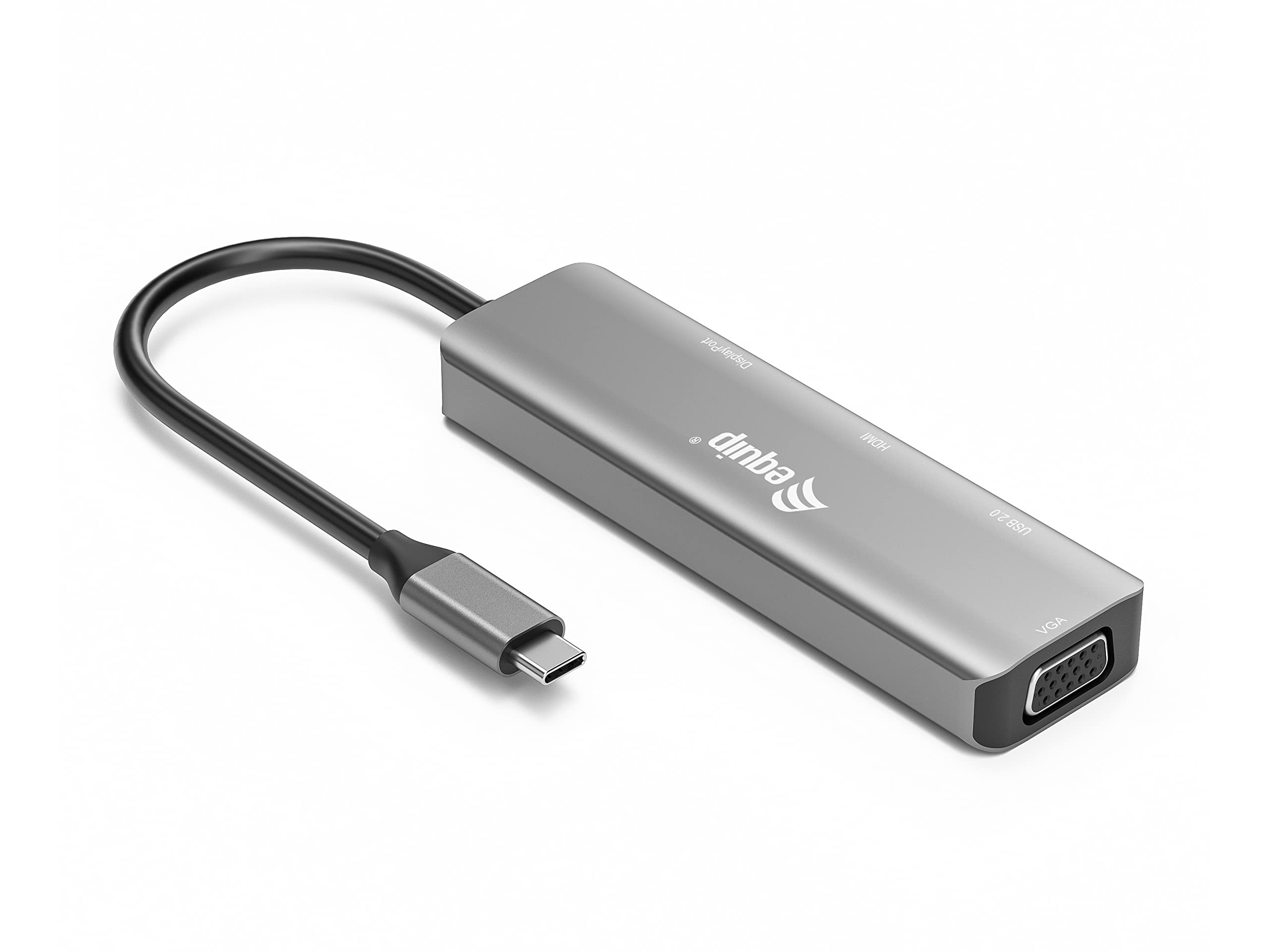 Equip 133485 USB-C a HDMI/DisplayPort/VGA/USB Adaptador