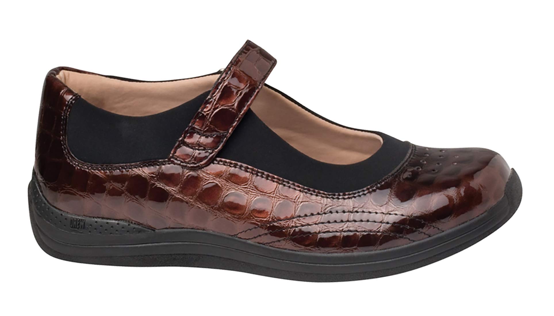 Woman Rose 14375 Brown/Croc Leather 12.5 Medium (B) US