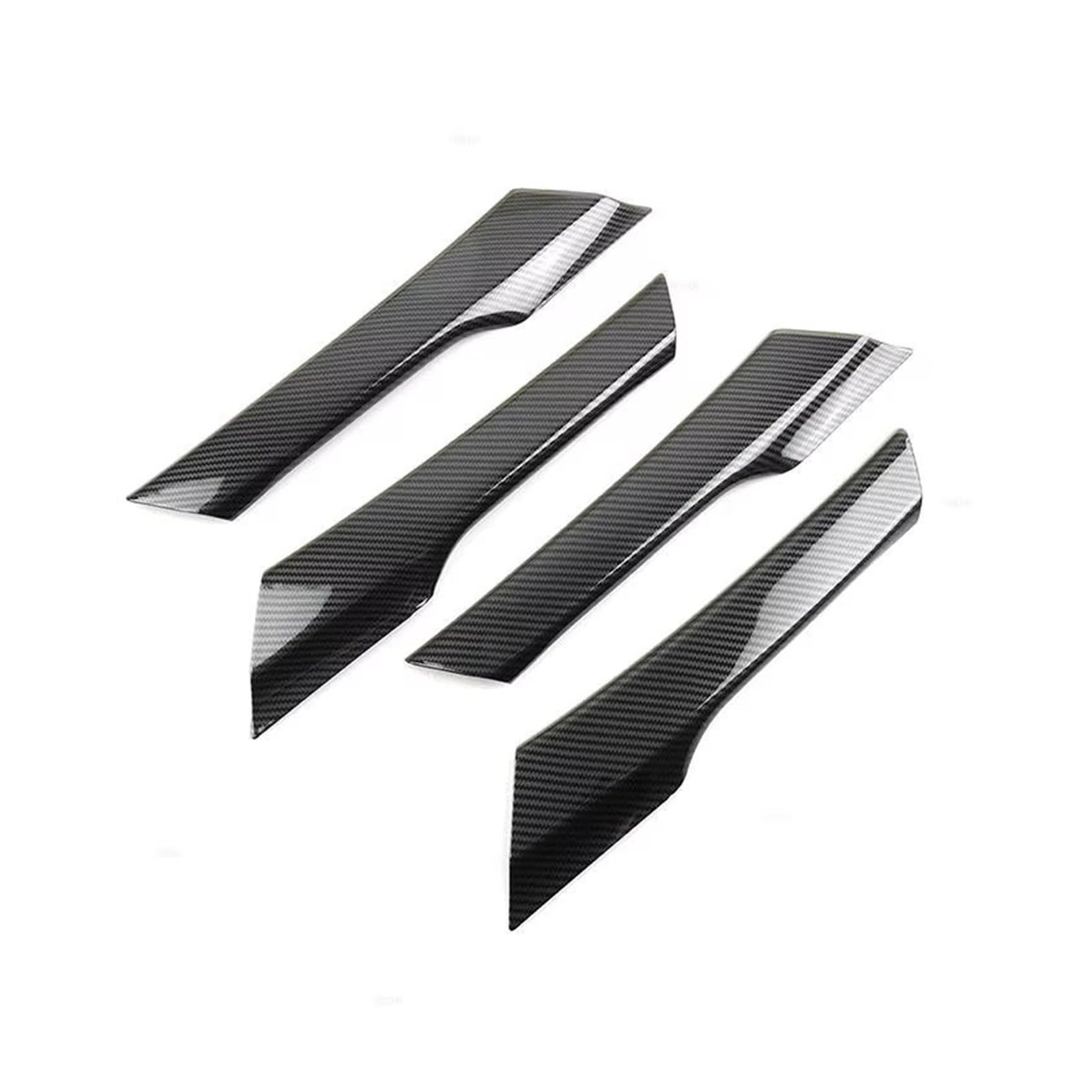 Pbplzwvwa One Color Car Inside Door Handle Pull Trim Cover For For Tiguan 2008-2016 Car Inner Door Handle Pull Cover Carbon Fiber Grain Trim