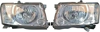 A Pair Headlights Compatible With Nissan SAFARI Patrol GR V Wagon Y61 26010VD300 26010VD325 2000/05-2023/12