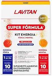 LAVITAN Kit Super Fórmula Vitamina Energia Física e Mental
