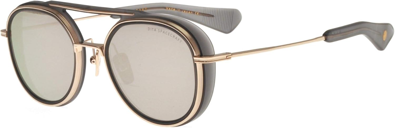 Dita Luxury Eyewear Sunglasses Spacecraft 19017-C-GRY-GLD-52 Grey w/Gold