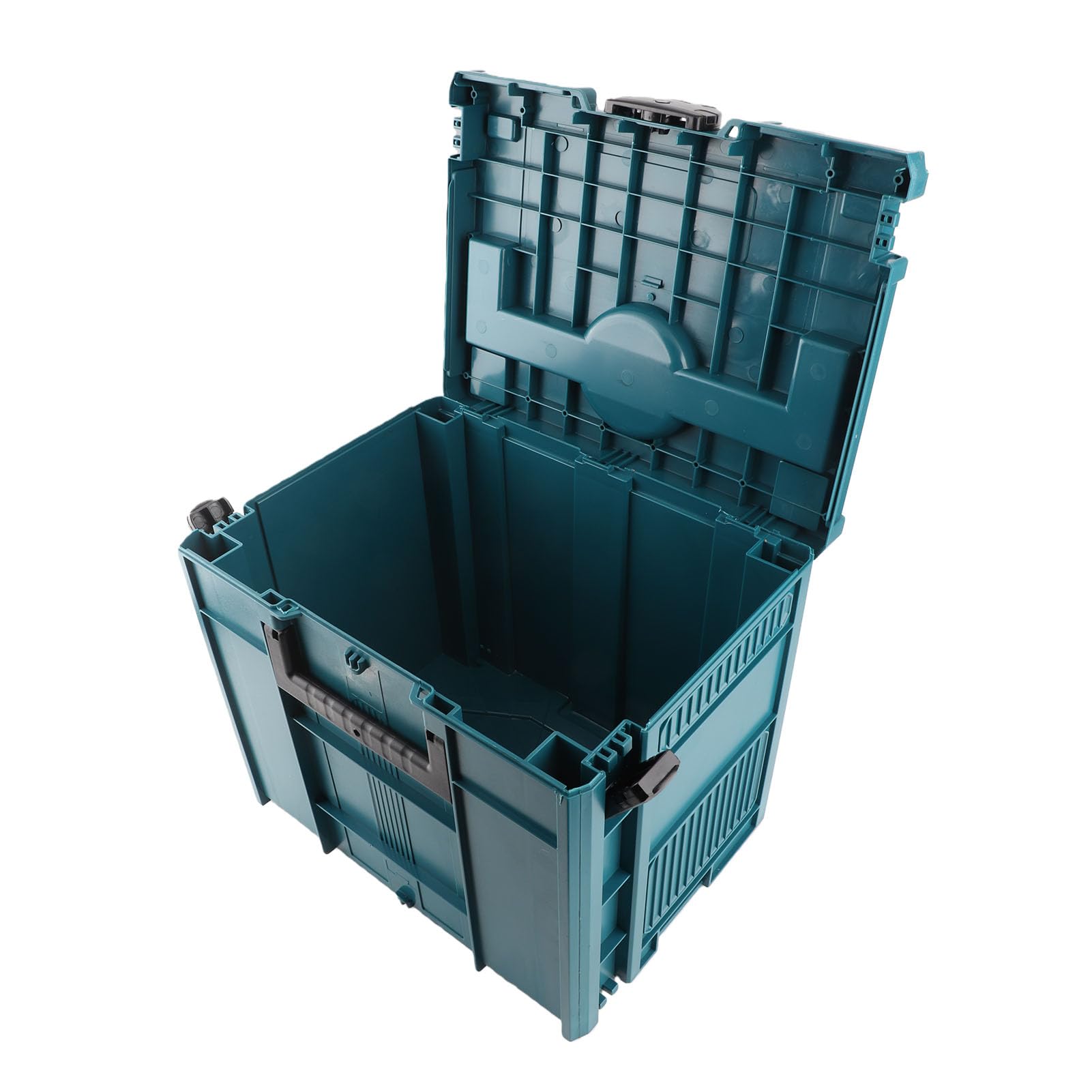 AMONIDA Grande Organizer Portatile per Cassetta degli Attrezzi con Scomparti Multipli per Uso in Garage Domestico, 15,55x11,61x13,39 Pollici ABS