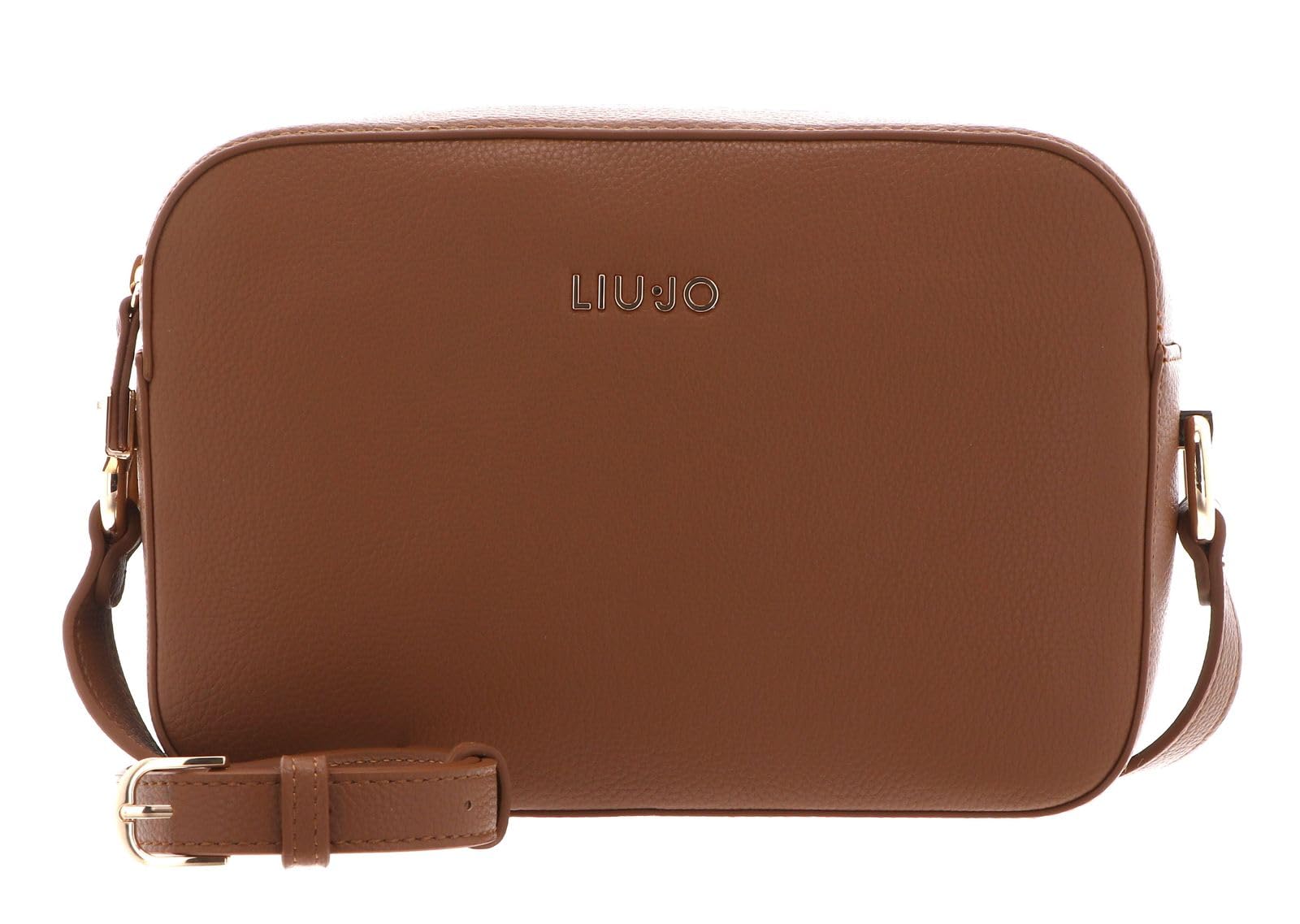 Liu Jo bolso bandolera Manh ECS Camera Case Suede marrón