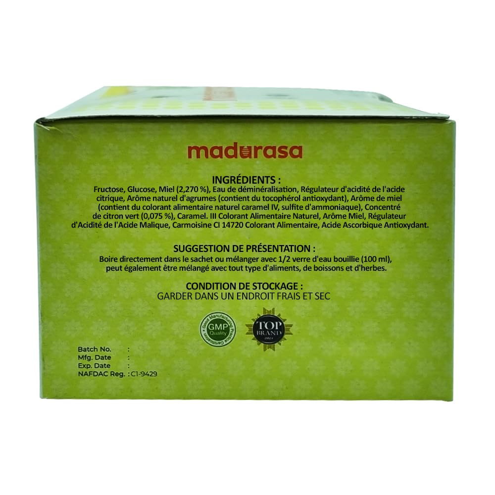 Miel aphrodisiaque Madurasa, 280 grams