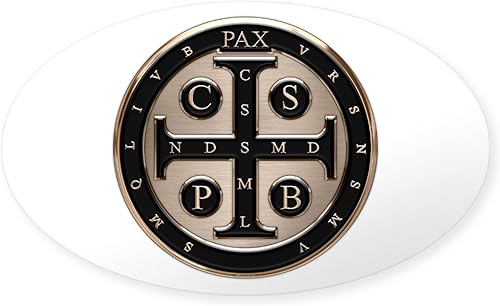 CafePress Pegatina ovalada para parachoques de coche de San Benito