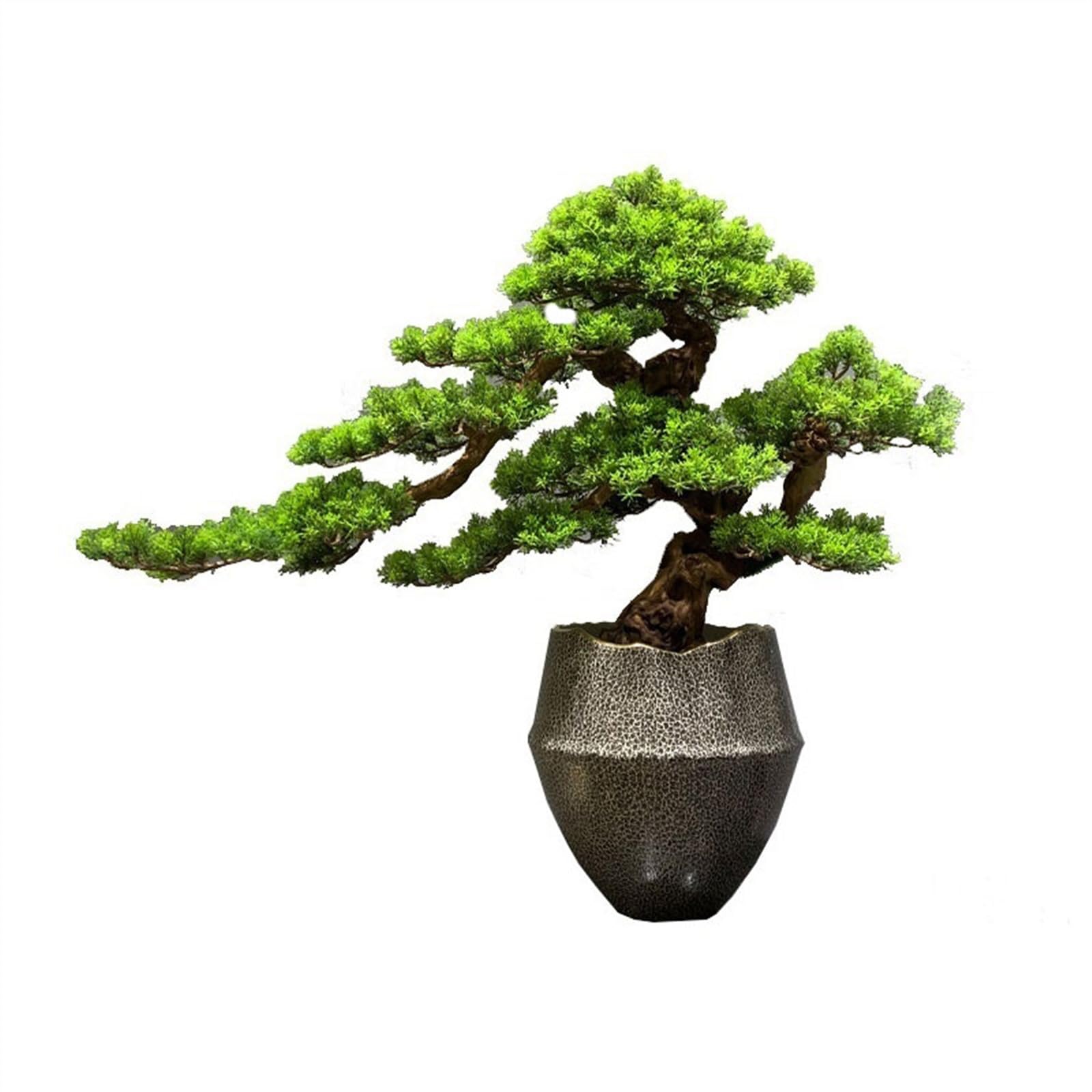 MYUYEE Artificial Bonsai Tree Bonsai Fake Tree Greenery Landscaping Living Room Home Entrance Decorative Ornaments Desktop Bonsai Decoration Artificial Tree