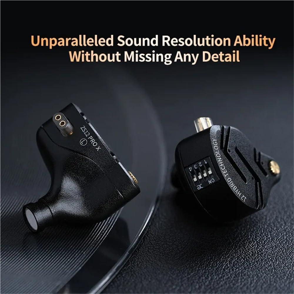 KZ ZS12 PRO X metalowe słuchawki
