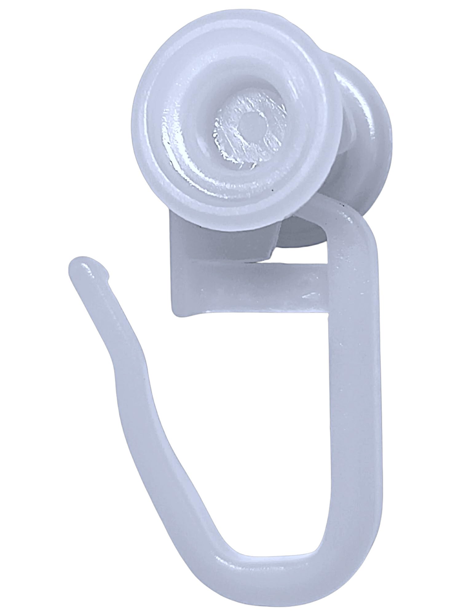 Rollina Gardinenhaken Für U-Schienen - 100 Stück Röllchen Für Vorhangschienen