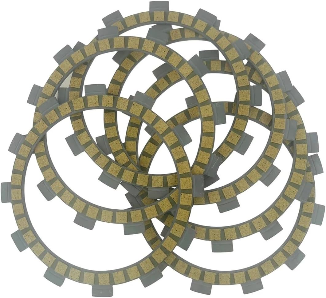 9Pcs Motorcycle Friction Clutch Disc Plates For WR 250 F YZ 250 F 2001-2018 YZ250 FX 2015-2019 Motorcycle Repair
