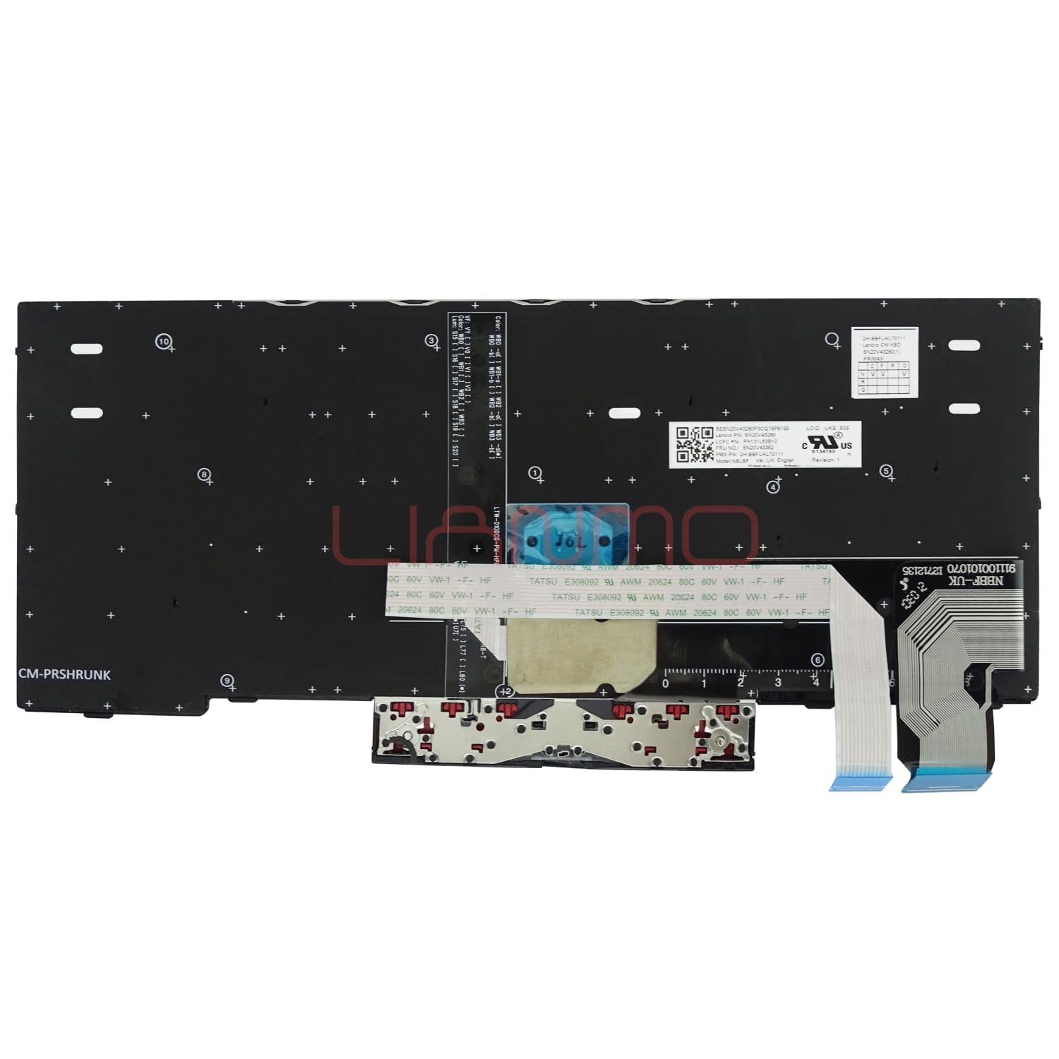 Teclado de repuesto compatible con Lenovo ThinkPad X13 Gen1/L13 Gen2/L13 Yoga Gen1/L13 Yoga Gen2/S2 5th S2 Gen6 con retroiluminación (España Latina, Retroiluminado)