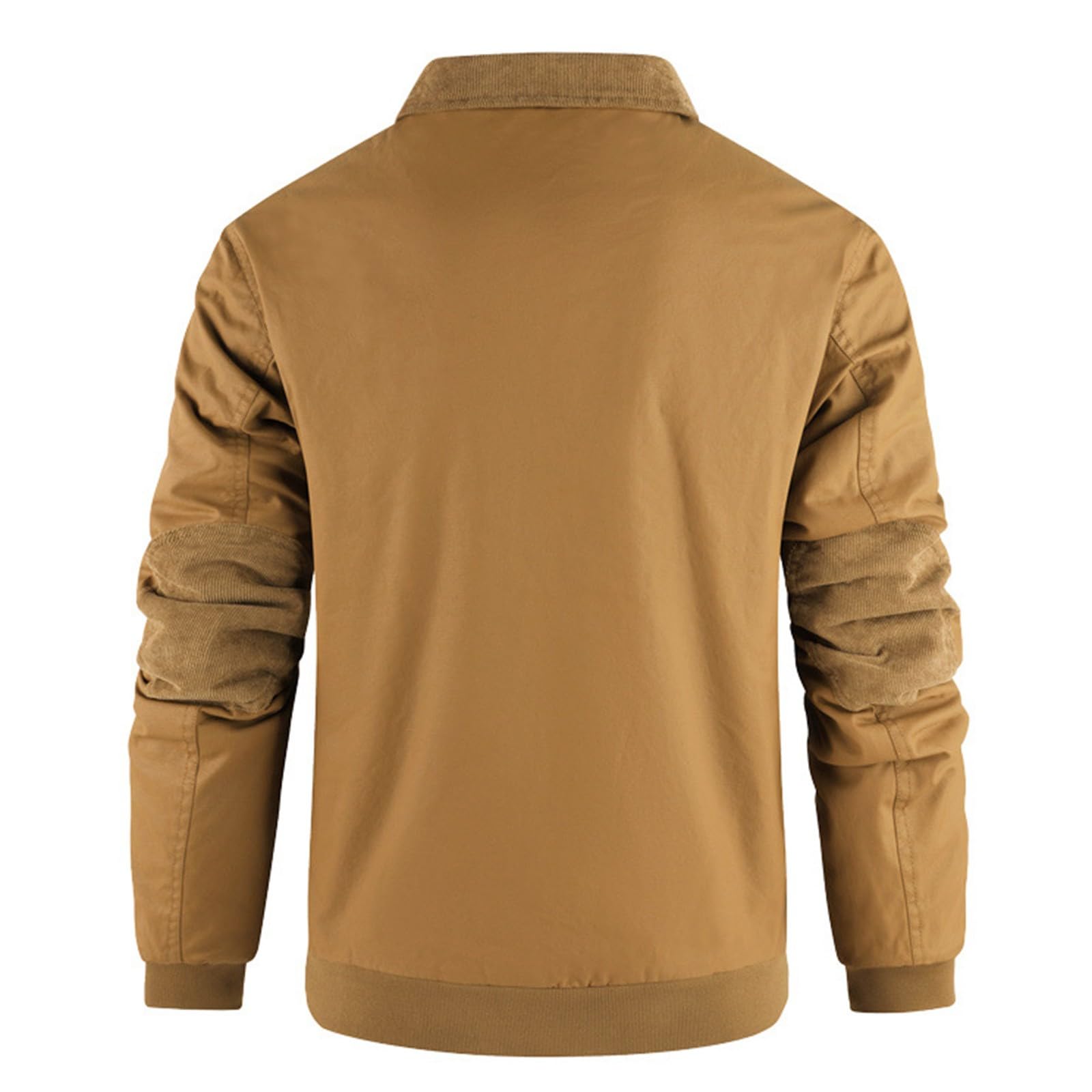 Giacca Mezza Stagione Militare Da Uomo A Collo Alto Bomber Bomber Varie tasche Giacca Militare Economico