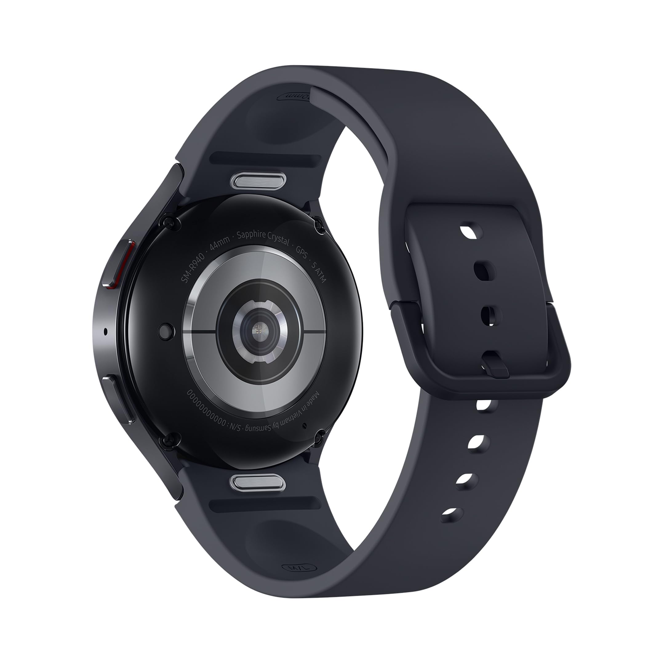 Samsung Galaxy Watch6 44mm, Smartwatch Analisi del Sonno, Monitoraggio Benessere, Batteria a lunga durata, Bluetooth, Ghiera Touch in Alluminio, Graphite [Versione italiana]