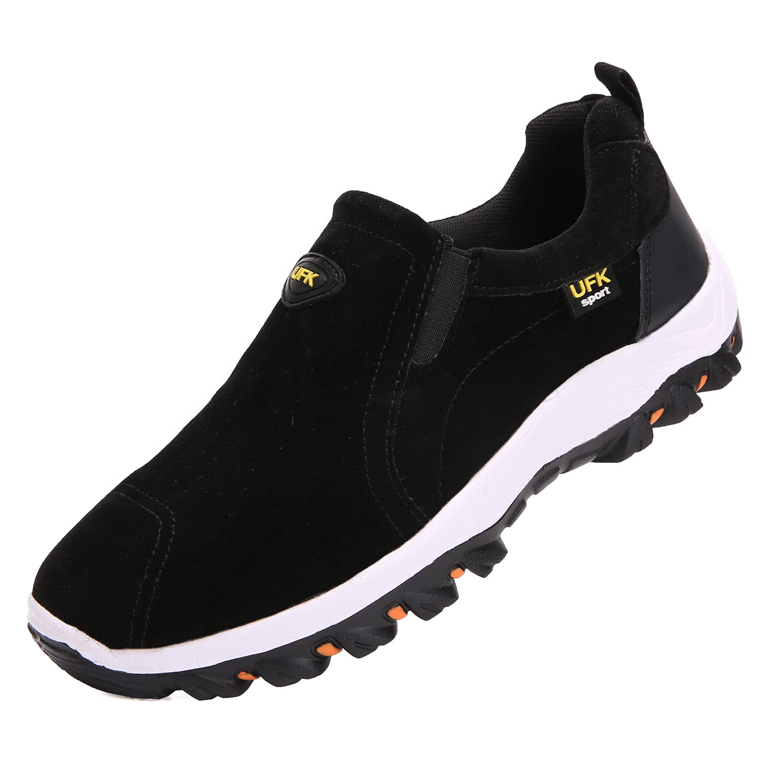 Homme Slip on Chaussure Basket sans Lacets Chaussures de Course Sport Legere Sneakers Outdoor Running Fitness Gym