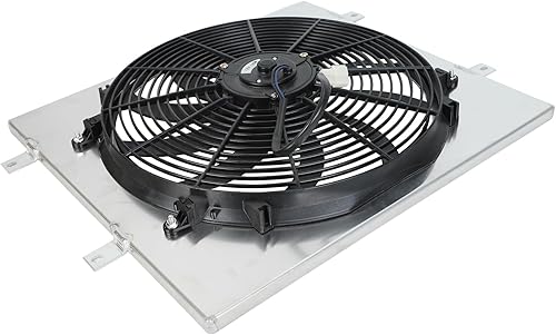 Miniatura 391 de Radiador de aluminio AA5052 de 3 filas compatible con Dodge Ram 2009-2021 1500 2500 3500 4000 V6 V8 Pickup AT/MT 3 filas,1 fila,Ventilador