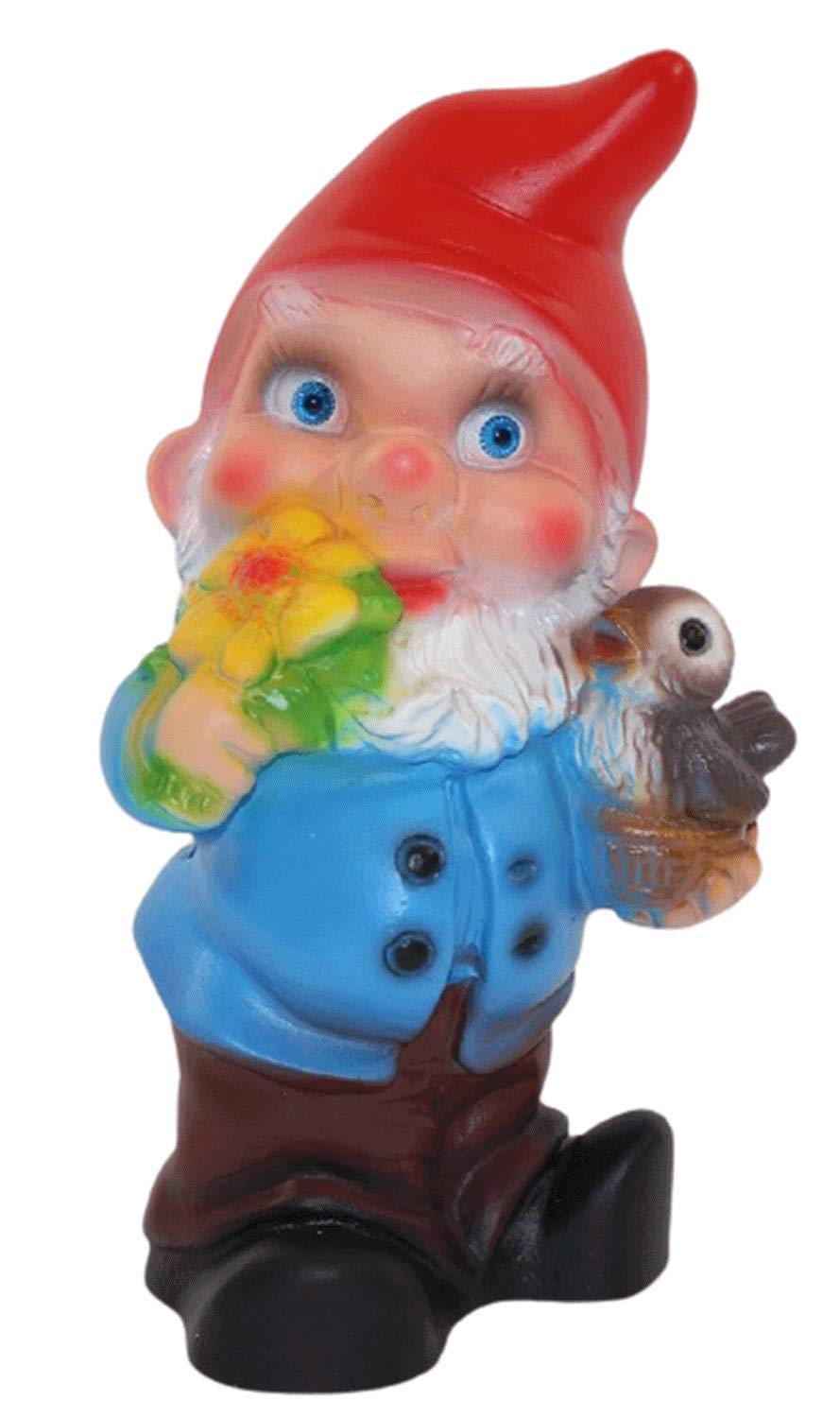 RAKSO Deko Figur Schneewittchen H 40 cm und 7 Zwerge H 19-20 cm Gartenfiguren stehend als Satz