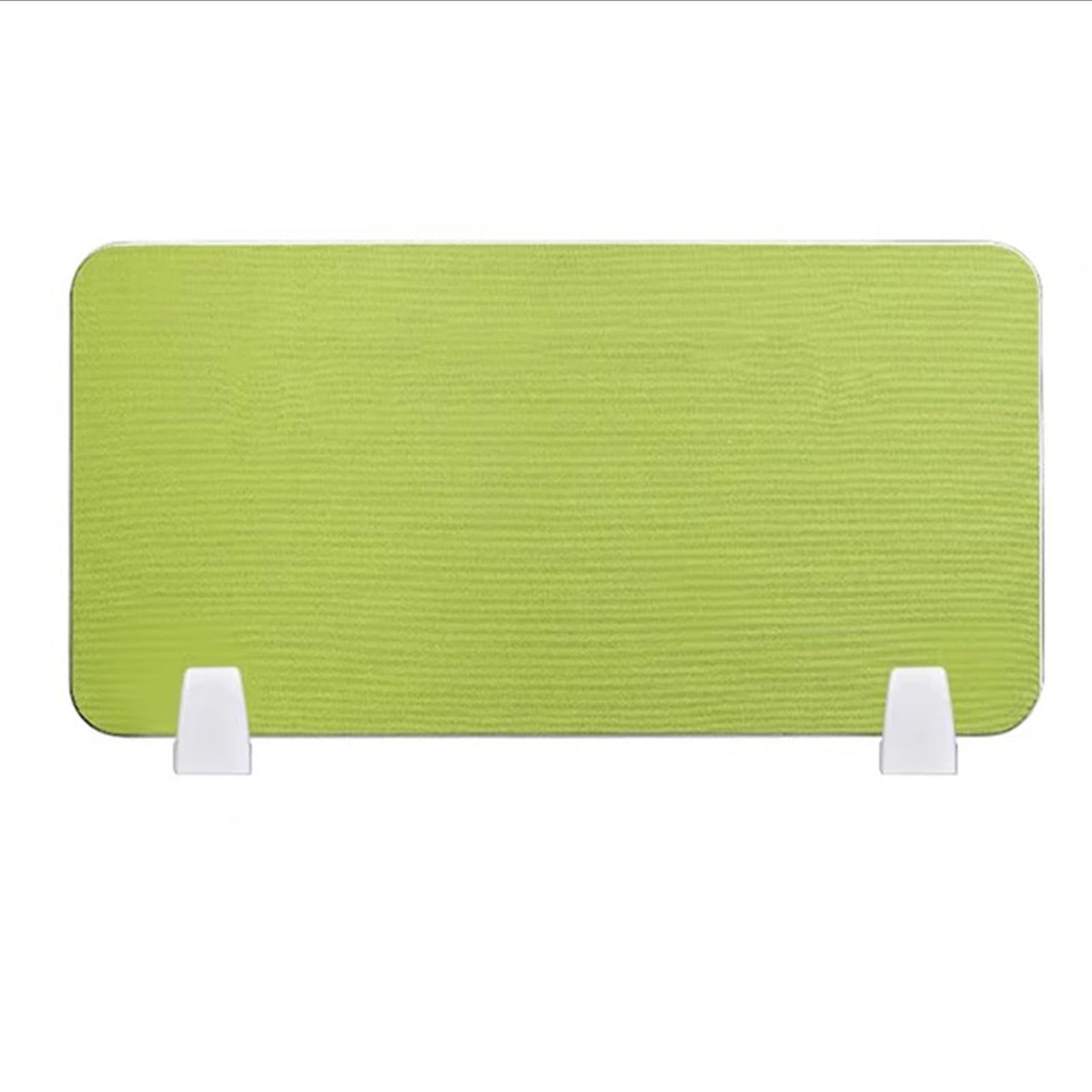 GJZQDKX Soundproof Desk Privacy Panel - Acoustic Freestanding Office Divider Rounded Edges for Home Office Library & Classroom (30x100CM Green)