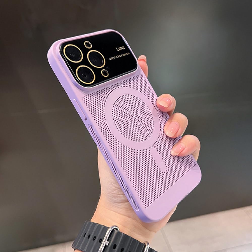 Coque de dissipation thermique iPhone 12 rigide en métal antichoc