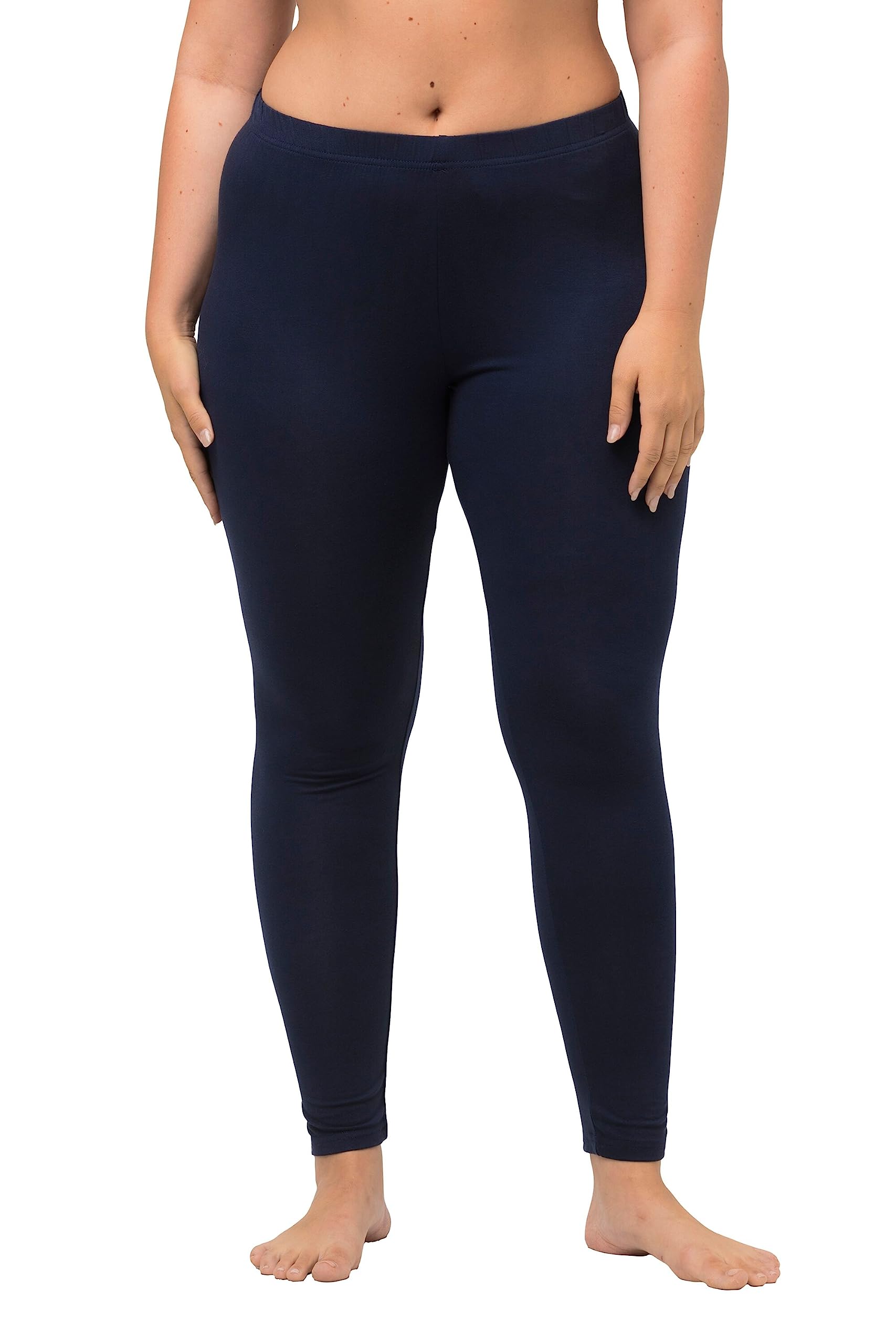 Ulla Popken Women's Leggings Trousers, Midnight Blue, 27W x 32L, Midnight Blue, 27W x 32L
