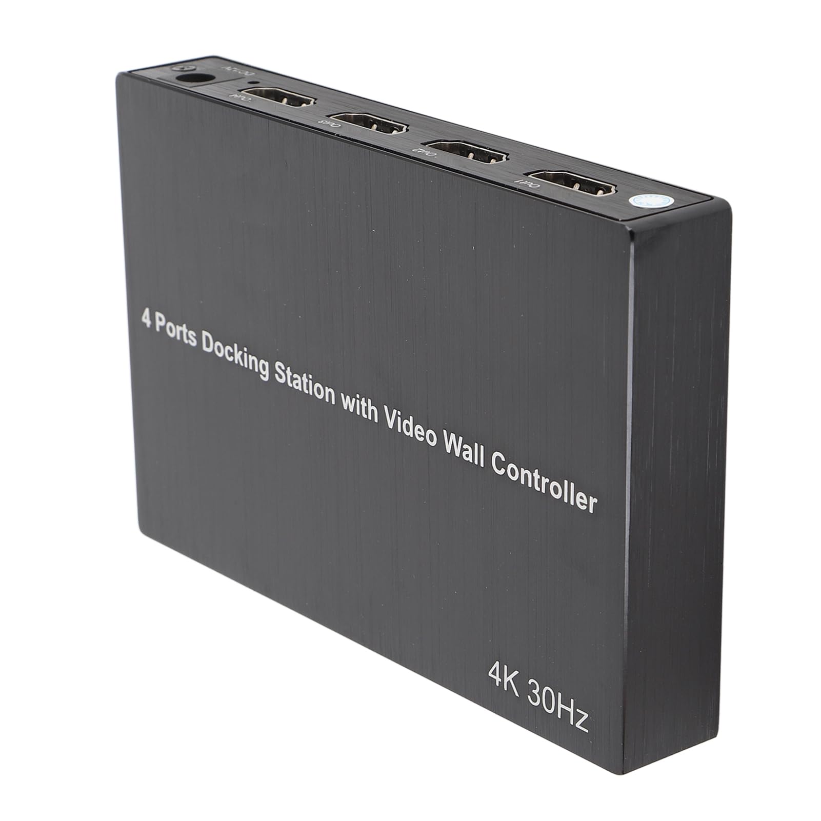 Gugxiom Adattatore da USB 3.0 a Quad HDMI, 4K30Hz X 2 HDMI Hub per Monitor Multipli, 1080p60Hz X 2 con Trasferimento Ad Alta velocità di Tipo C 3.0 (Spina europea)