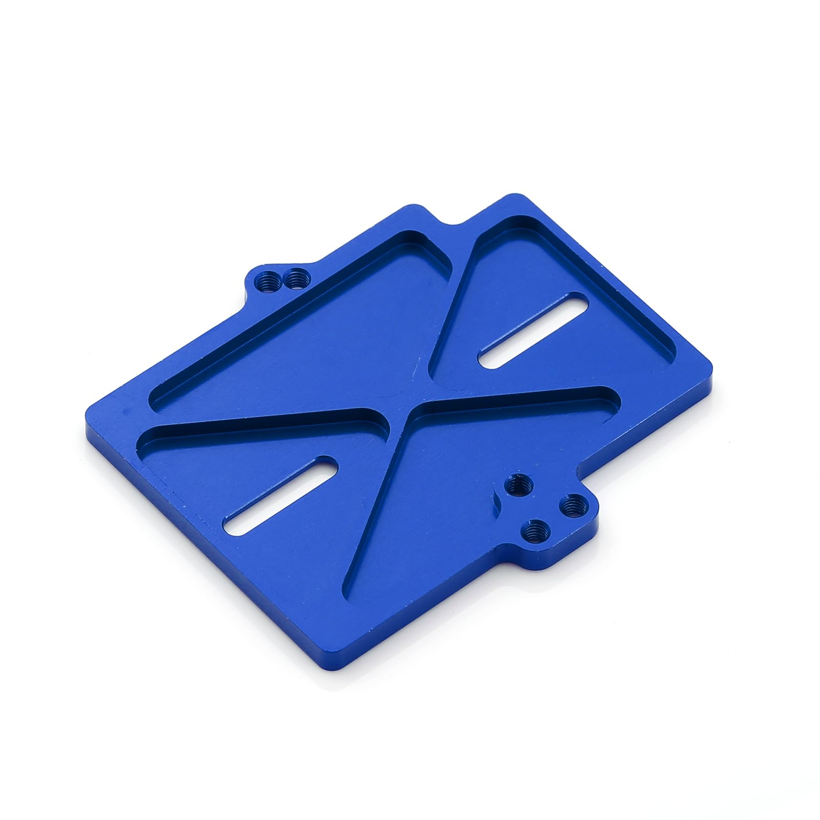 CHRCOED Aluminum ESC Mounting Plate for Traxxas Mini Maxx RC Car,Blue
