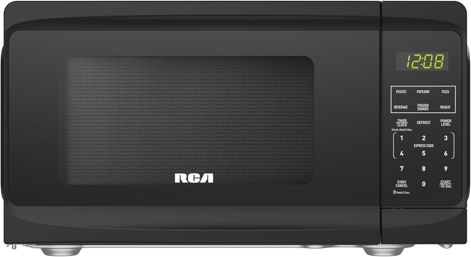 RCA RMW733BLACK RMW733 0.7 Cu. Ft. Microwave, Black Amazon.ca Home