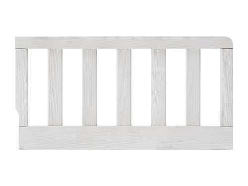 Oxford Baby Montauk - Riel protector de cama para niños pequeños, color blanco granero