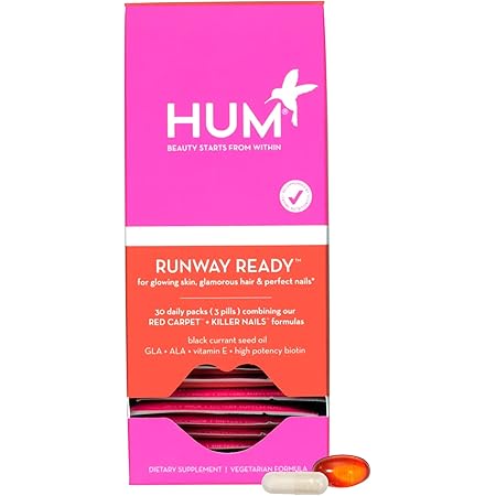 Amazon.com : HUM Killer Nails - Hair & Nail Biotin Supplement - Highly ...