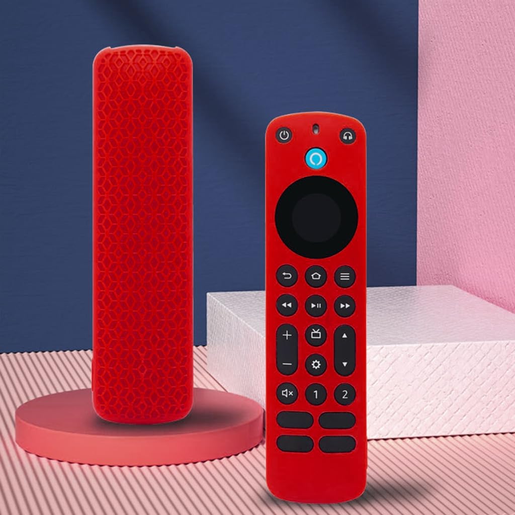 1 pezzo Cover protettiva in silicone per telecomando vocale 4K TV 1 pezzo Cover protettiva in silicone per telecomando vocale 4K TV